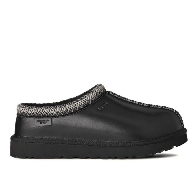 UGG Tasman Slippers Leather Regen Black