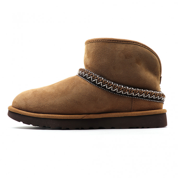 UGG Classic Mini Cresent Chestnut