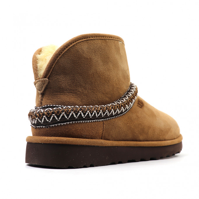 UGG Classic Mini Cresent Chestnut