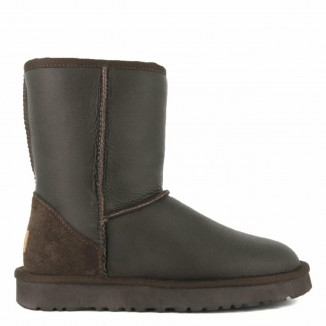 UGG Mens Classic Short Metallic Chocolate