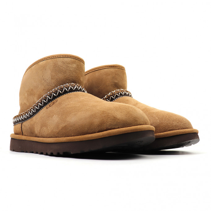 UGG Classic Mini Cresent Chestnut