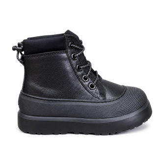 UGG Kids Neumel Hybrid Leather Black