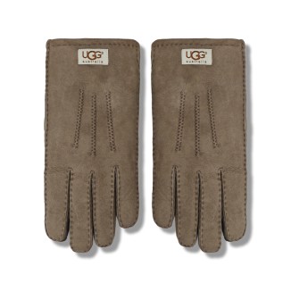 UGG Перчатки Замшевые Женские Серые