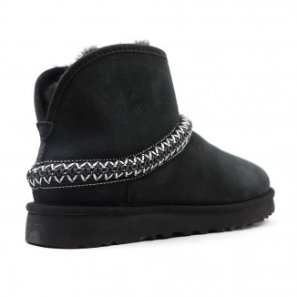 UGG Classic Mini Cresent Black