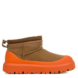 UGG Menss Ultra Mini Hybrid Chestnut / Orange