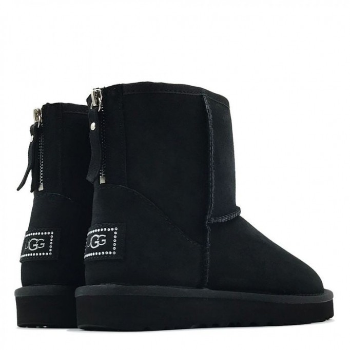 UGG Classic Mini Zip Black