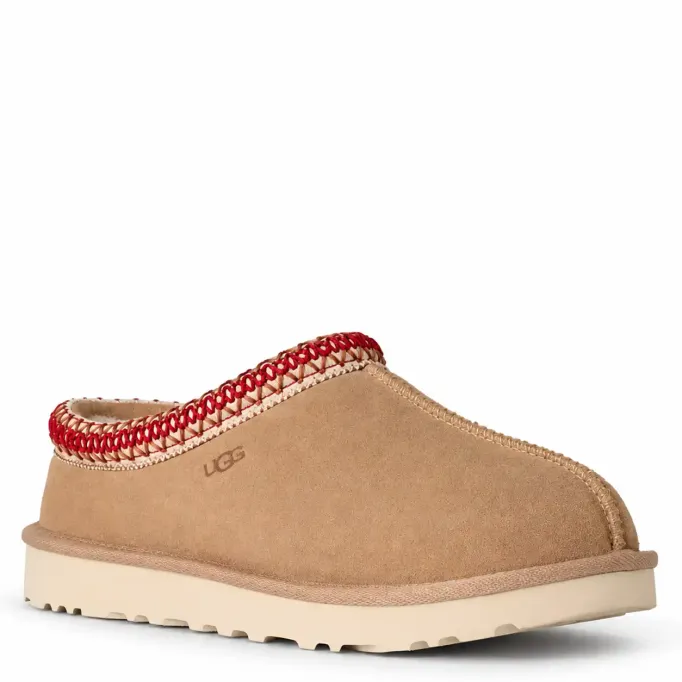 UGG Tasman Slippers Sand Dark Cherry