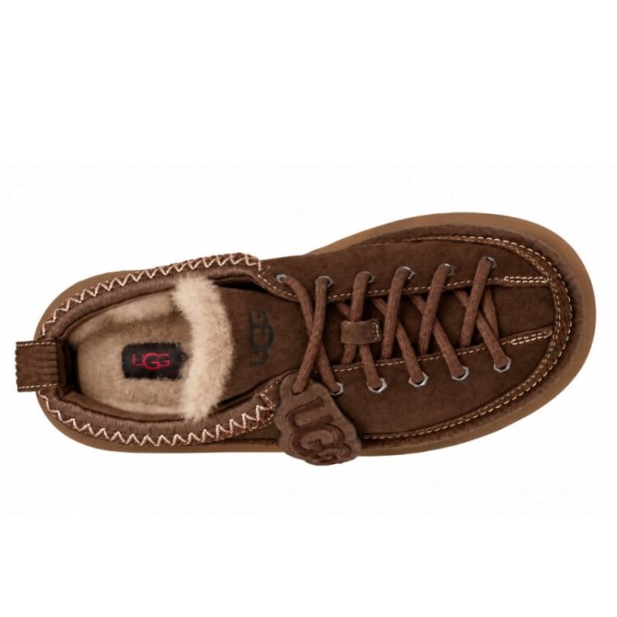 UGG Heritage Lace-Up Slipper Burnt Cedar