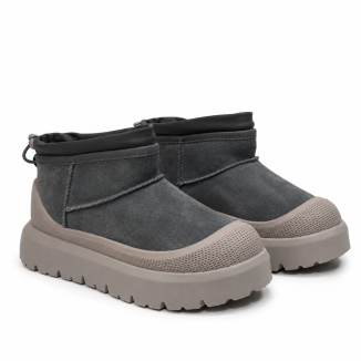UGG Mens Ultra Mini Hybrid Cobble Grey