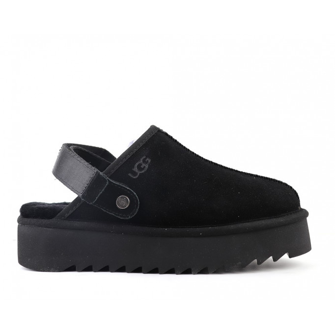 UGG Goldenstar Clog Platform Black