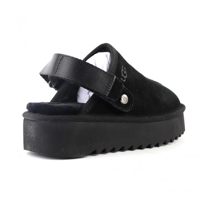 UGG Goldenstar Clog Platform Black