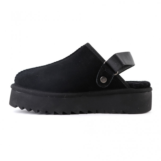 UGG Goldenstar Clog Platform Black