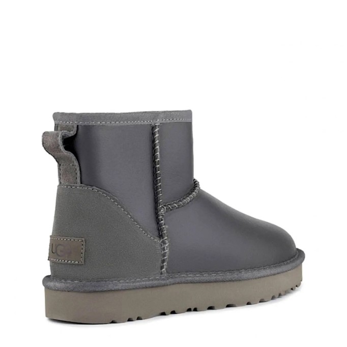 UGG Classic Mini Metallic Grey