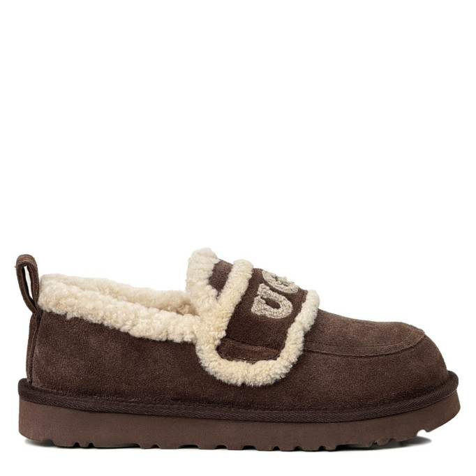 UGG Classic Fat Ding Slip On Chocolate