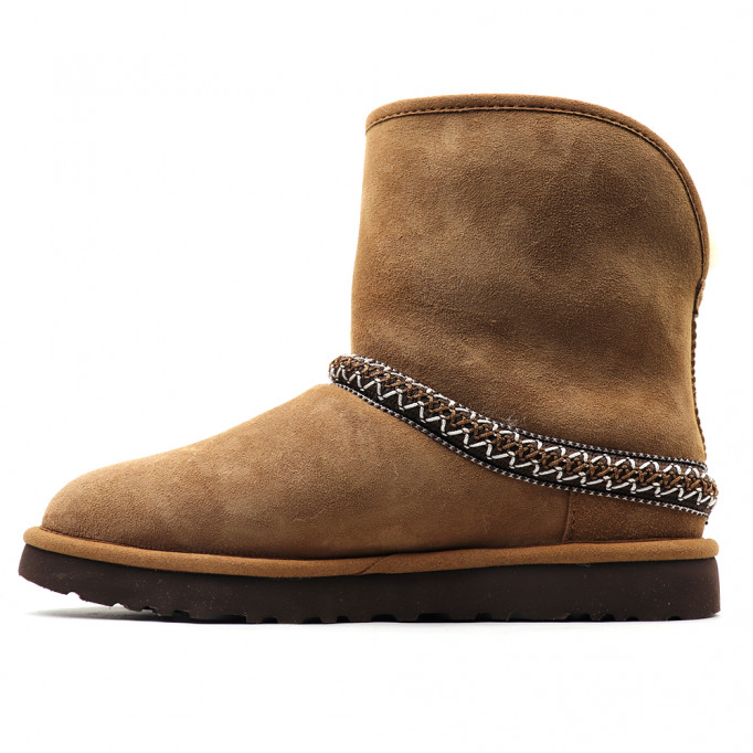 UGG Classic Short Cresent Chestnut