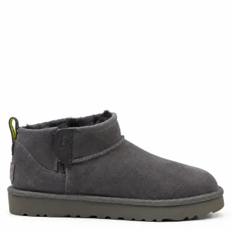UGG Classic Ultra Mini Zip Boot Grey