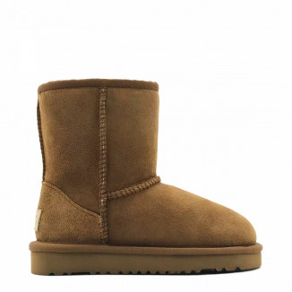 UGG Kids Classic Short Chestnut