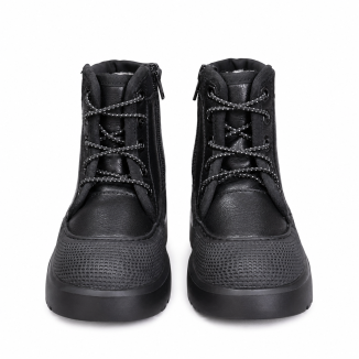 UGG Kids Neumel Hybrid Leather Black