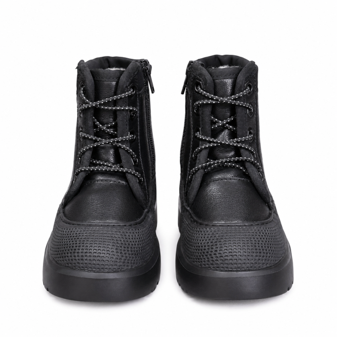 UGG Kids Neumel Hybrid Leather Black