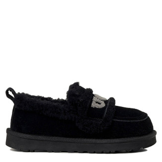 UGG Classic Fat Ding Slip On Black