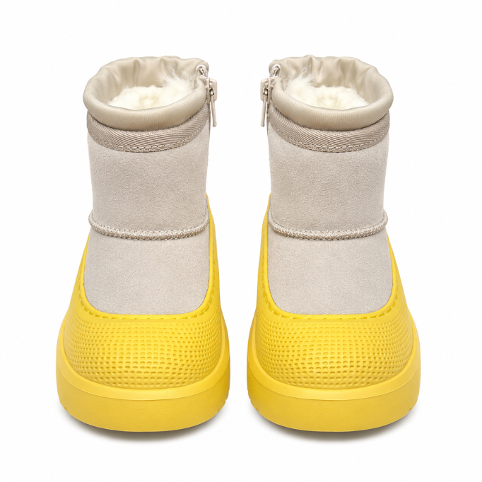 UGG Kids Mini Weather Hybrid Mustard Seed/Summer Wheat