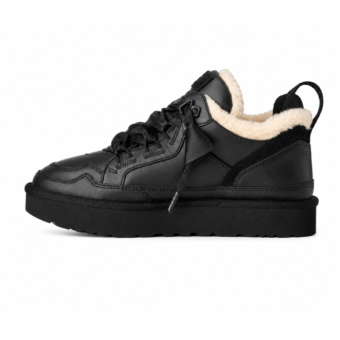 UGG Lowmel Black Leather