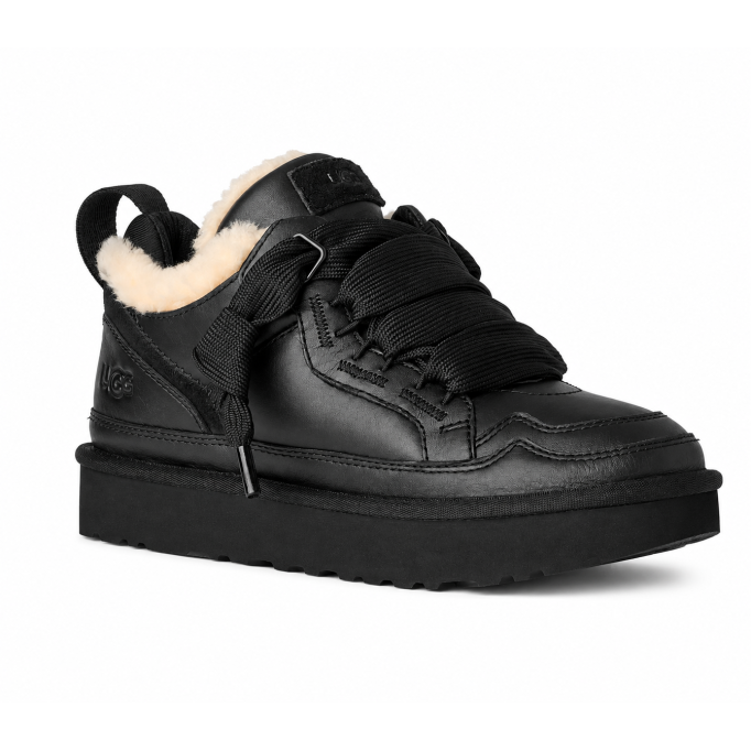 UGG Lowmel Black Leather