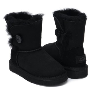 UGG Kids Bailey Button Black