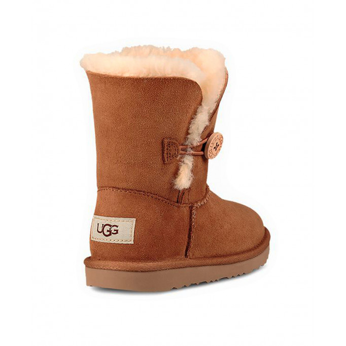 UGG Kids Bailey Button Chestnut