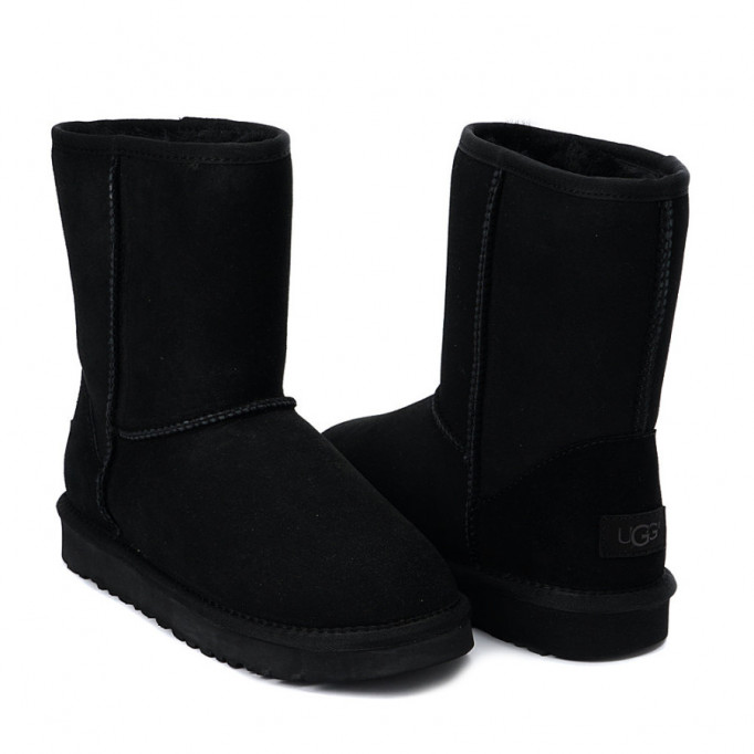 UGG Classic Short II Black