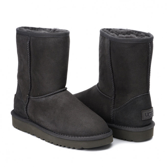 UGG Classic Short II Grey