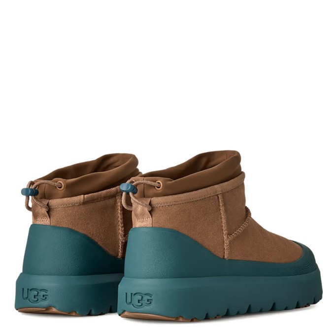 UGG Classic Ultra Mini Weather Hybrid Chestnut Marina Blue