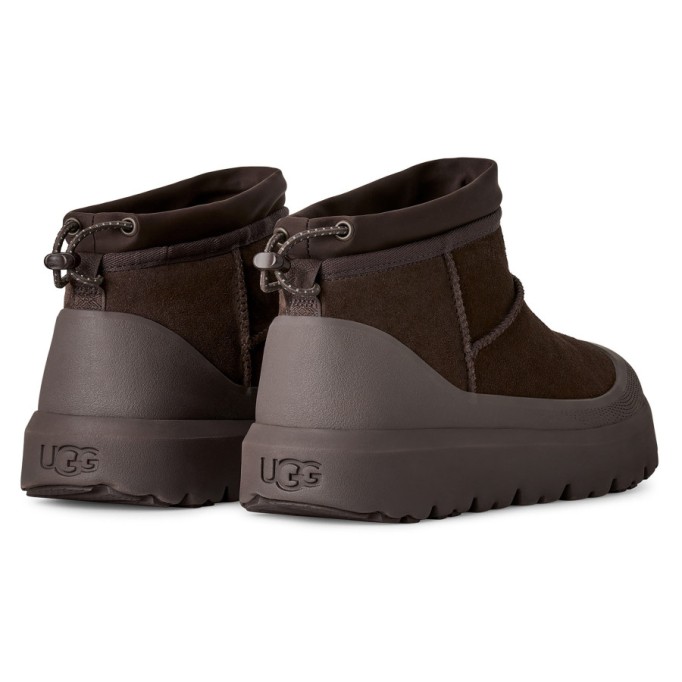 UGG Mens Classic Ultra Mini Weather Hybrid Dusted Cocoa