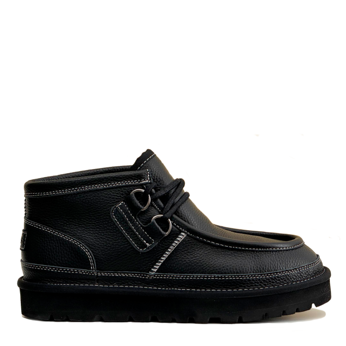 UGG Mens Hayden Moc Chukka Leather Black