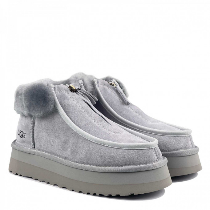 UGG Funkette Platform Boots Grey-Violet