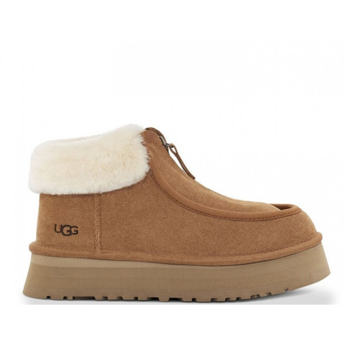 UGG Funkette Platform Chestnut