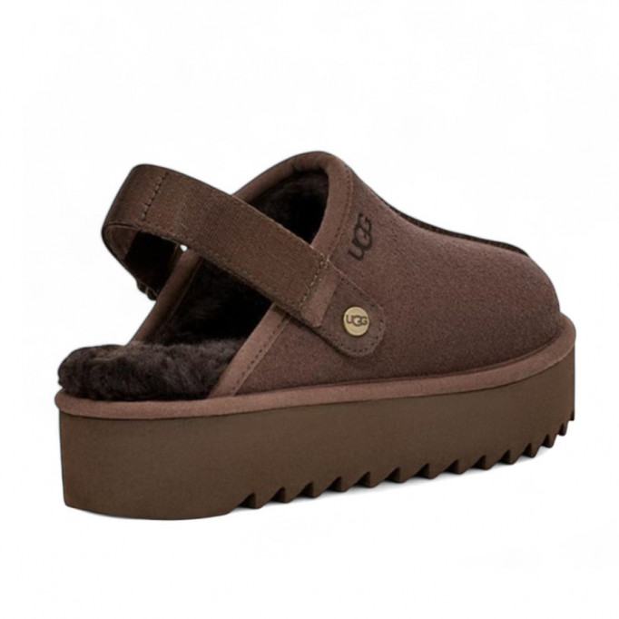 UGG Goldenstar Clog Platform Chocolate