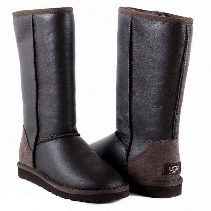 UGG Classic Tall Metallic Chocolate