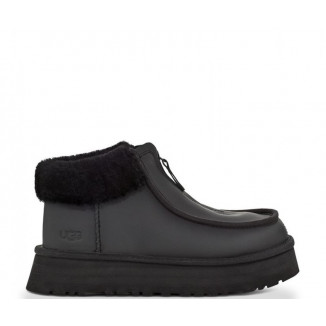 UGG Funkette Platform Leather Black