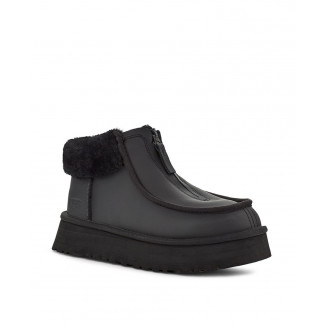 UGG Funkette Platform Leather Black