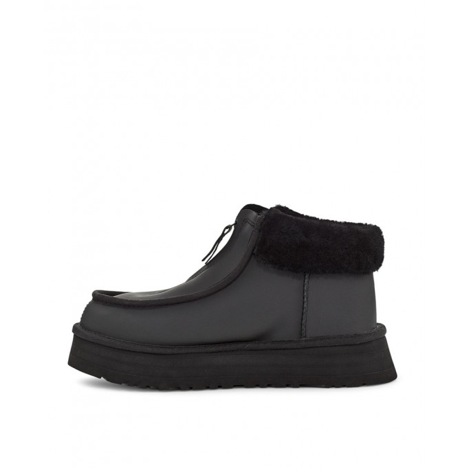 UGG Funkette Platform Leather Black