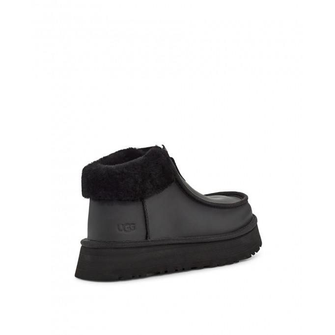 UGG Funkette Platform Leather Black