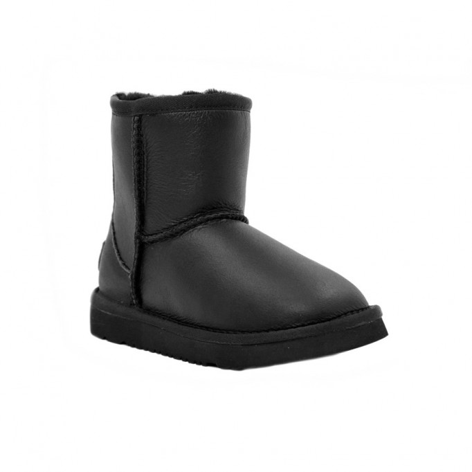 UGG Kids Zip Metallic Black