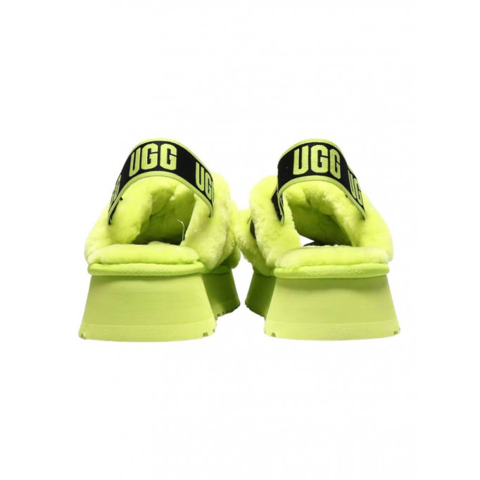 UGG W Disco Cross Slide Animalia Key Lime