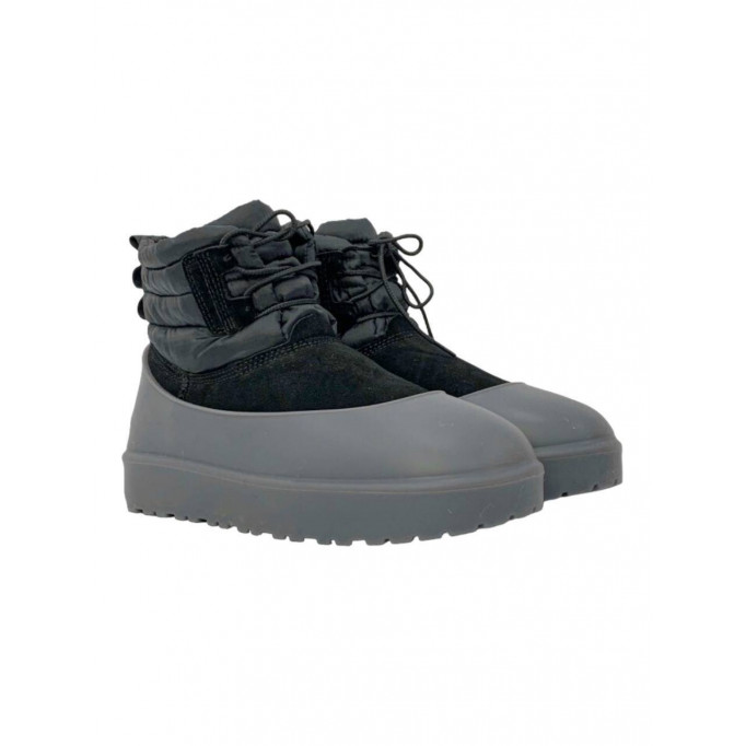 UGG Mens Classic Mini Lace-Up Weather - Black