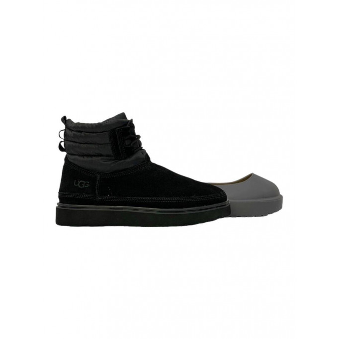 UGG Mens Classic Mini Lace-Up Weather - Black