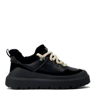 UGG Mens Heritage Utility Sneaker Leather Black UGG Mens Heritage Utility Sneaker Leather Black