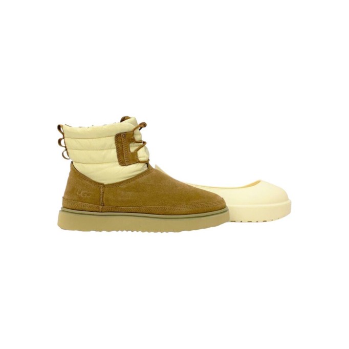 UGG Classic Mini Lace-Up Chestnut Whitecap