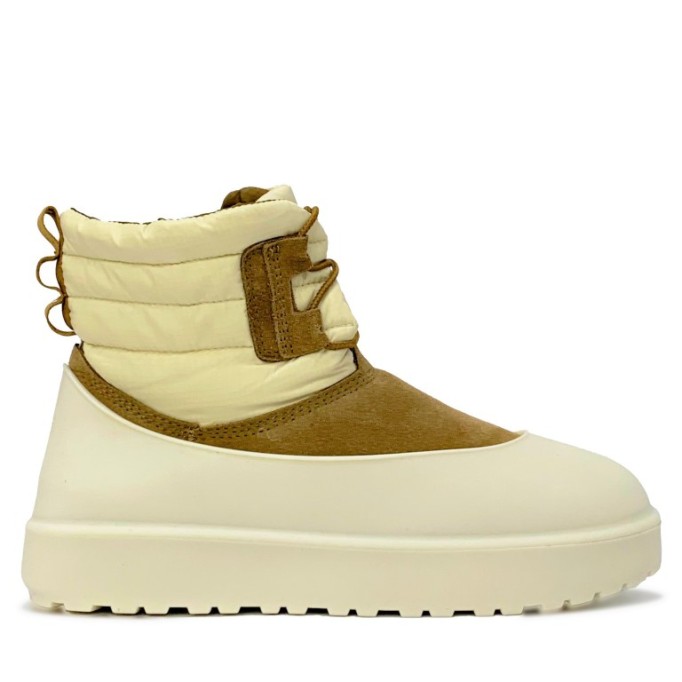 UGG Classic Mini Lace-Up Chestnut Whitecap