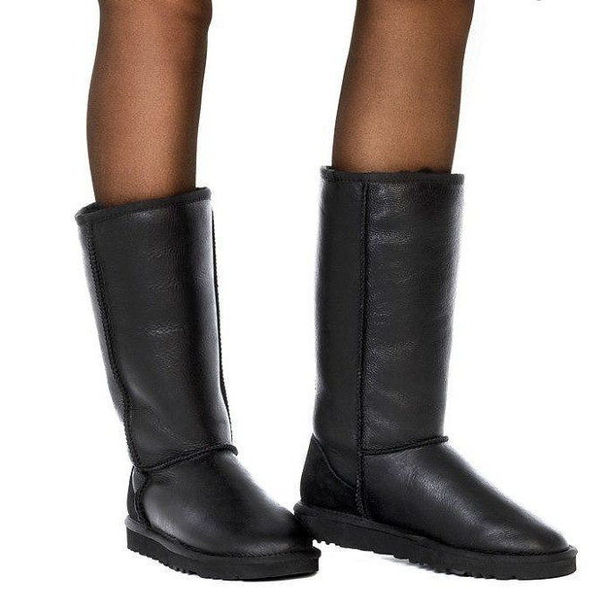 UGG Classic Tall Metallic Black